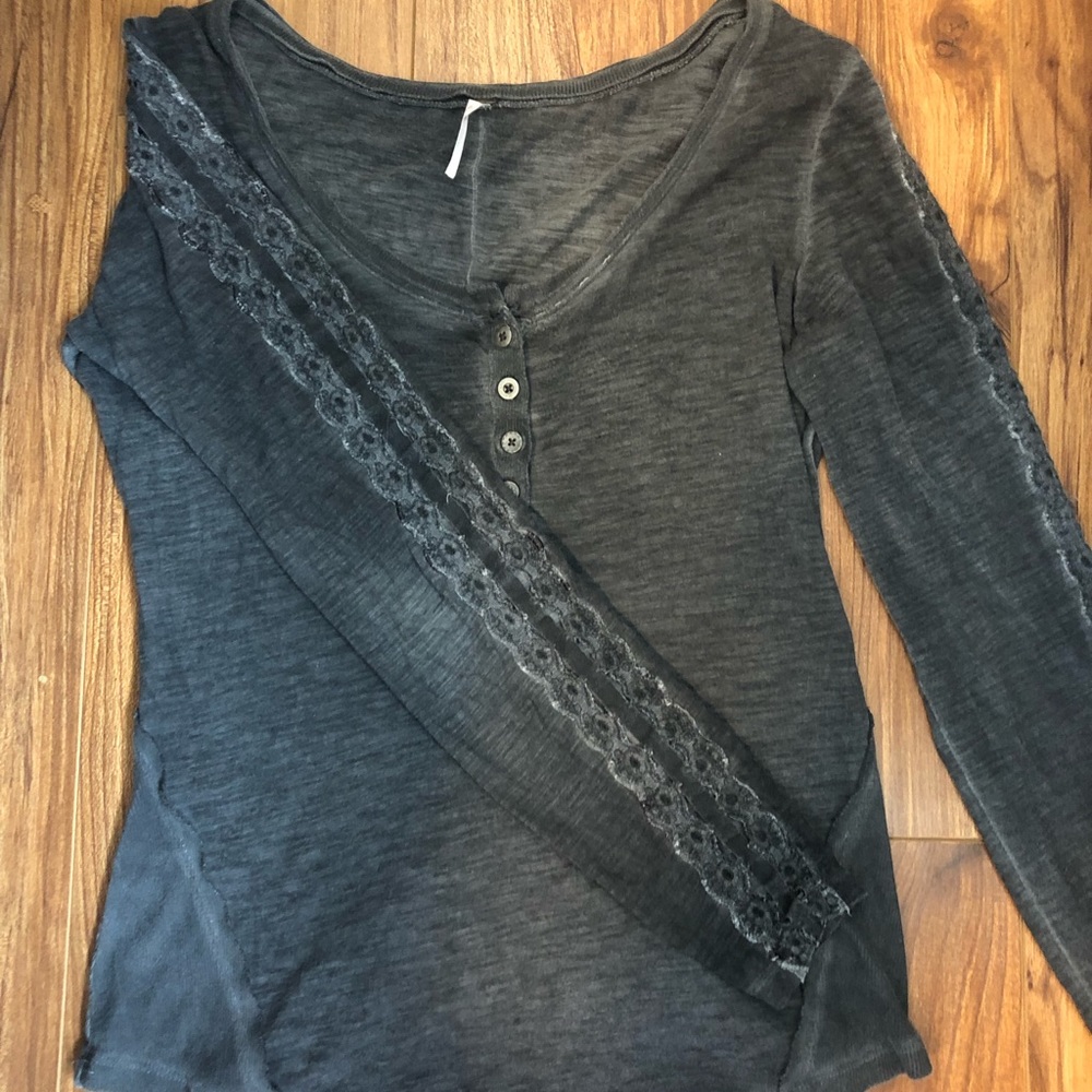 Free People Long Sleeve Shirt